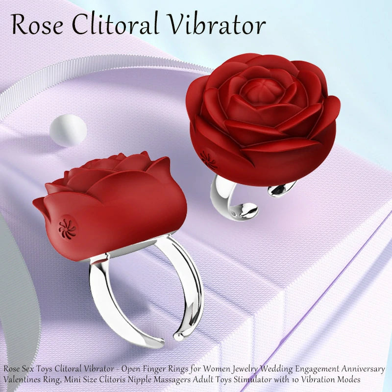 Rose Thorn – Rose Clitoral Vibrator Ring