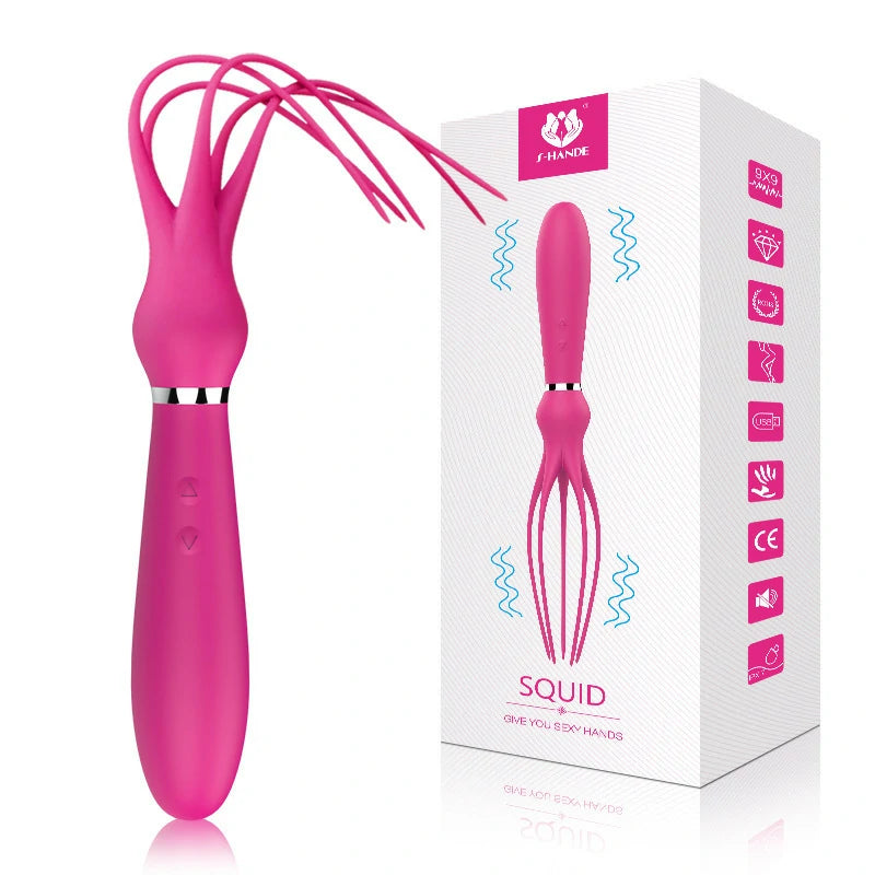 OctoThrill Clitoral & Body Whipping Vibrator