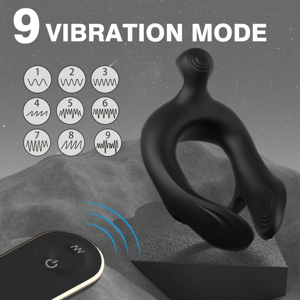 SHD Reversible Remote Cock Ring & Clitoral Stimulator
