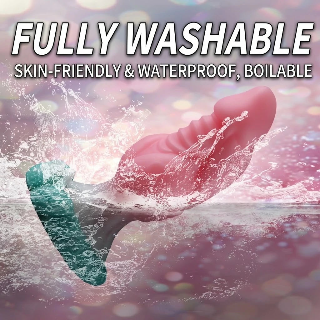 Rooster Ridge Liquid Silicone Fantasy Dildo