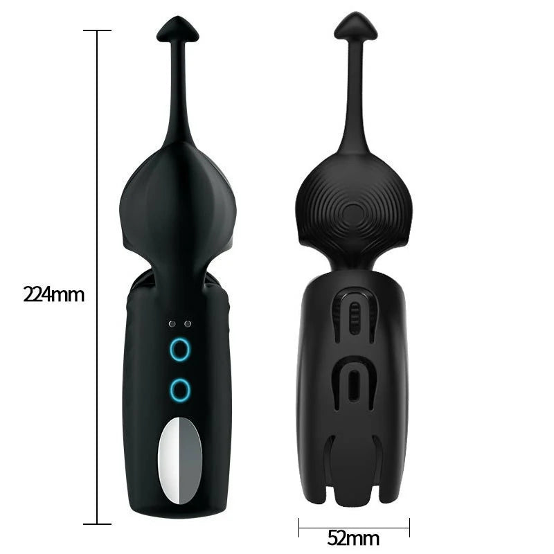 Sensual Pulse Apex Dual-Vibrating Male Masturbator