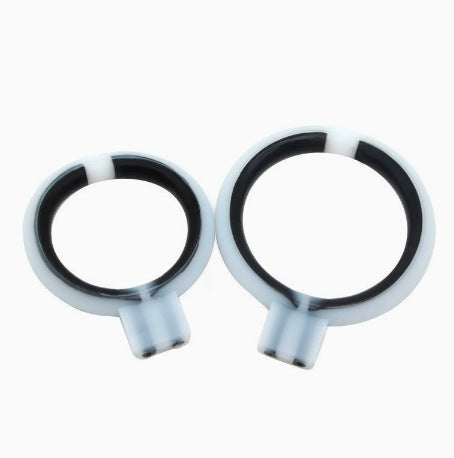 E-Stim Silicone Penis Rings Set with Connecting Wires