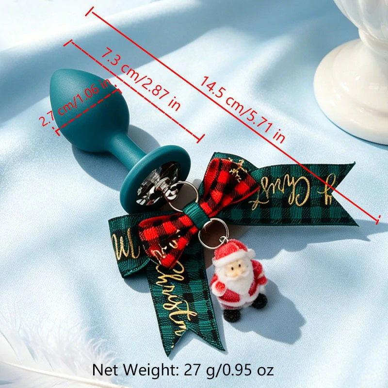 Holiday Edition Silicone Butt Plug - Cute Christmas Series