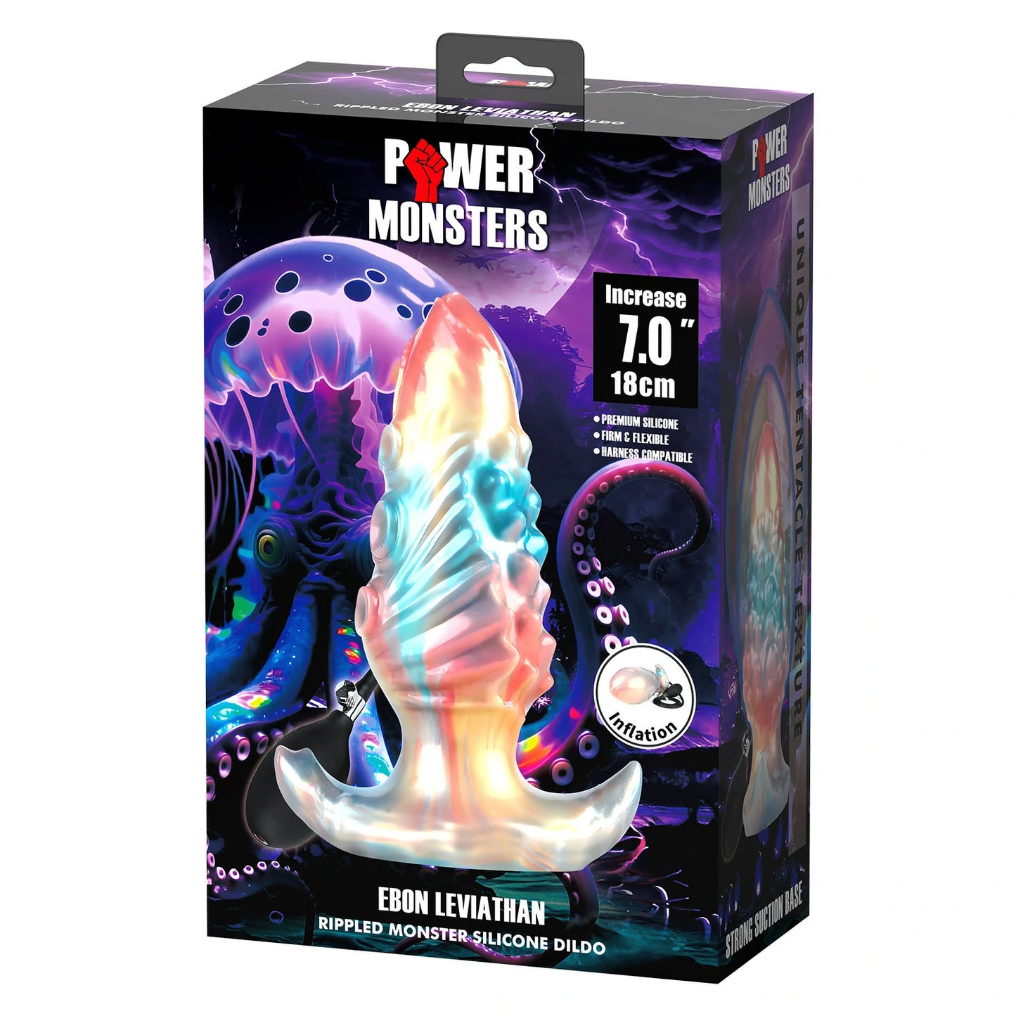 Kraken Expansion Dual-Play Fantasy Dildo & Anal Plug