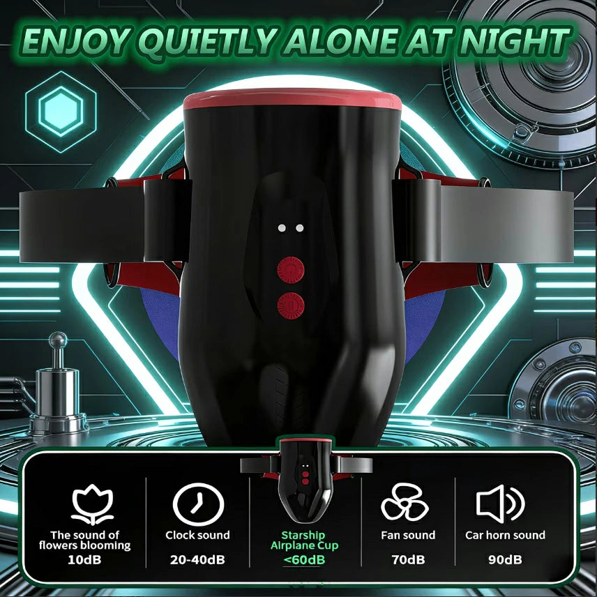 Thrust Fit-App Controlled Wearable Thrusting Masturbator