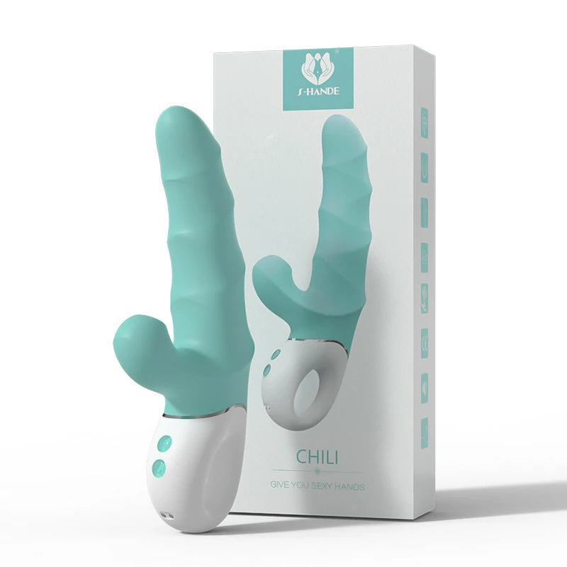 SHD Chili Multi-Frequency Vibrating Egg & Shaft Massager
