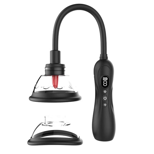 Tongue Licking Nipple Sucker Massager