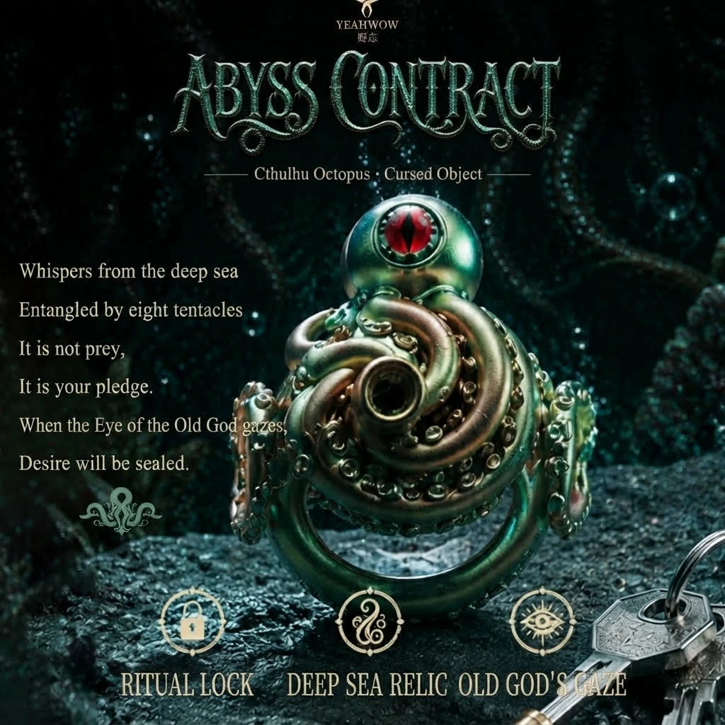Cthulhu’s Embrace: Deep Sea Tentacle Chastity Lock