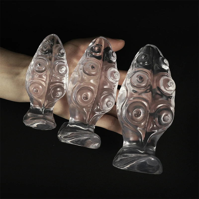 TPE Octopus Ripple Butt Plug