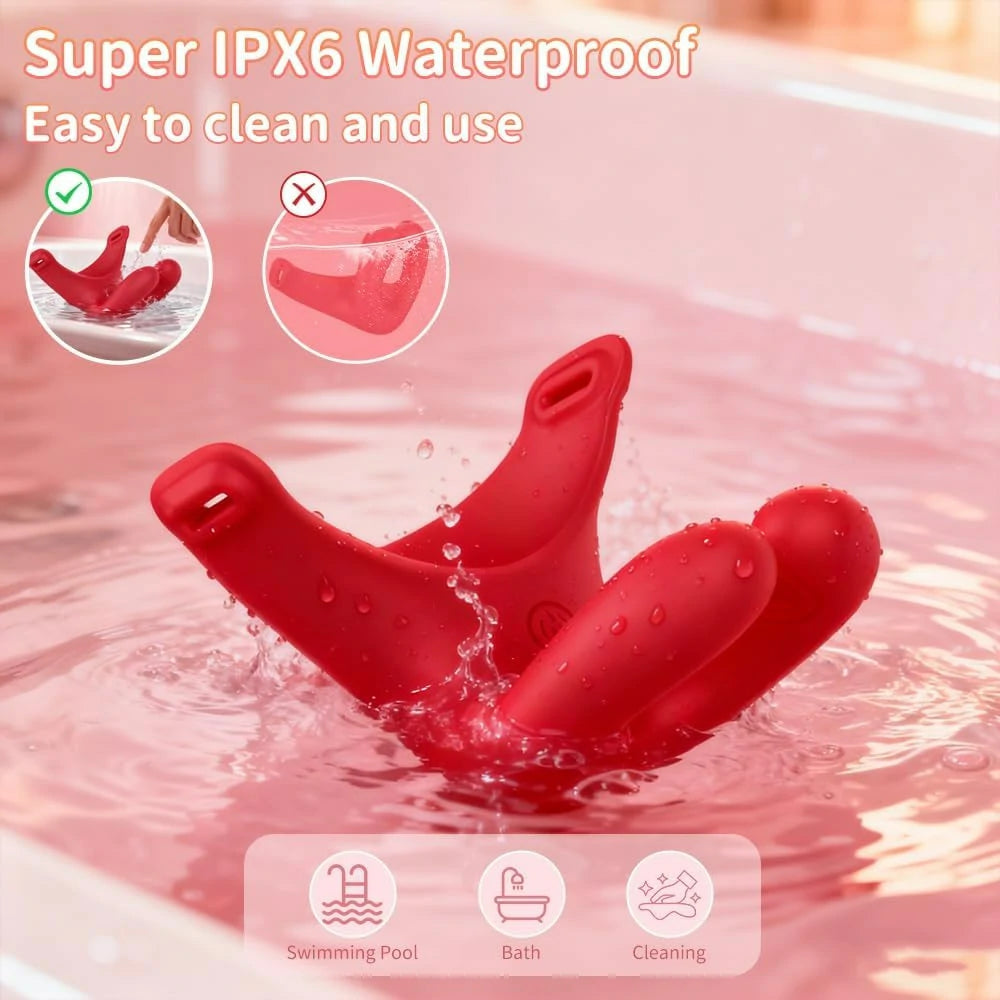Wireless Remote Control Mouth Gag Egg Vibrator for Couples
