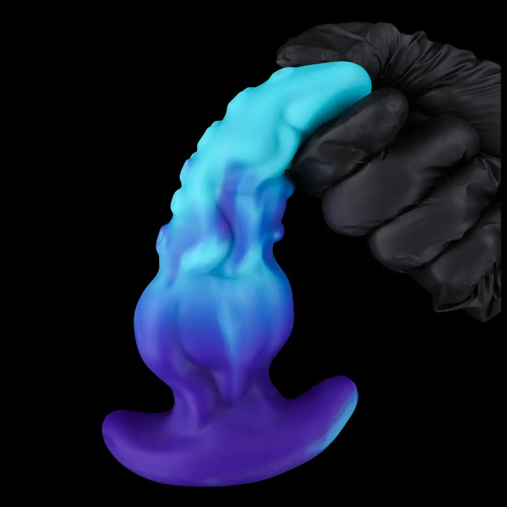 Octopus Fantasy Butt Plug with T Base