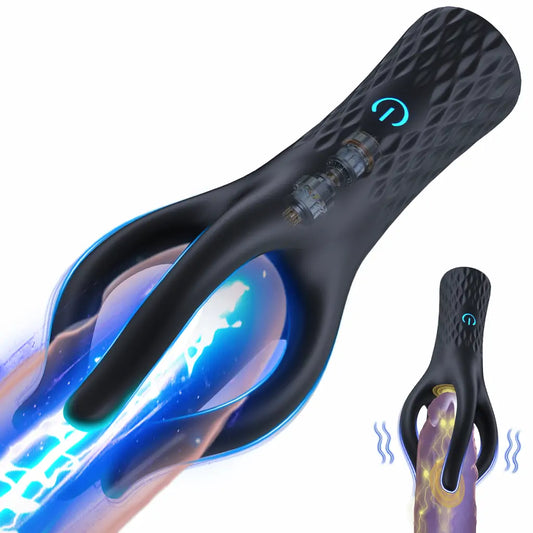 Octopus Penis Vibrator with 360° Wrap