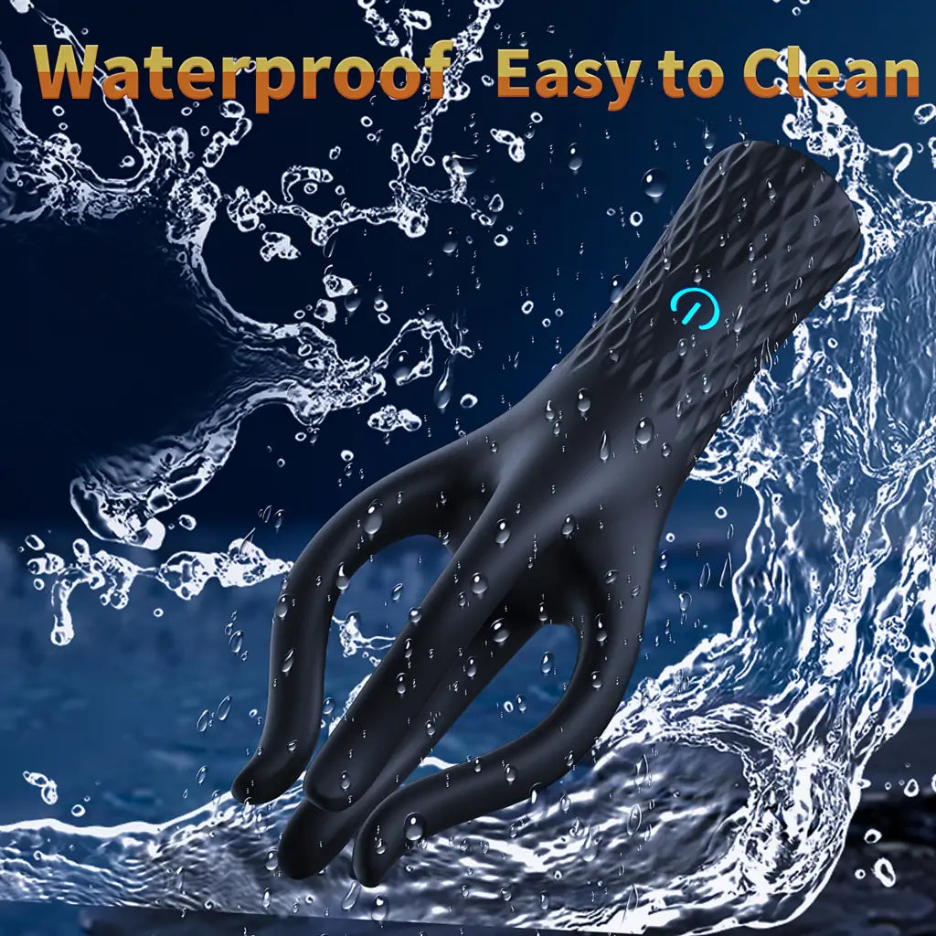 Octopus Penis Vibrator with 360° Wrap