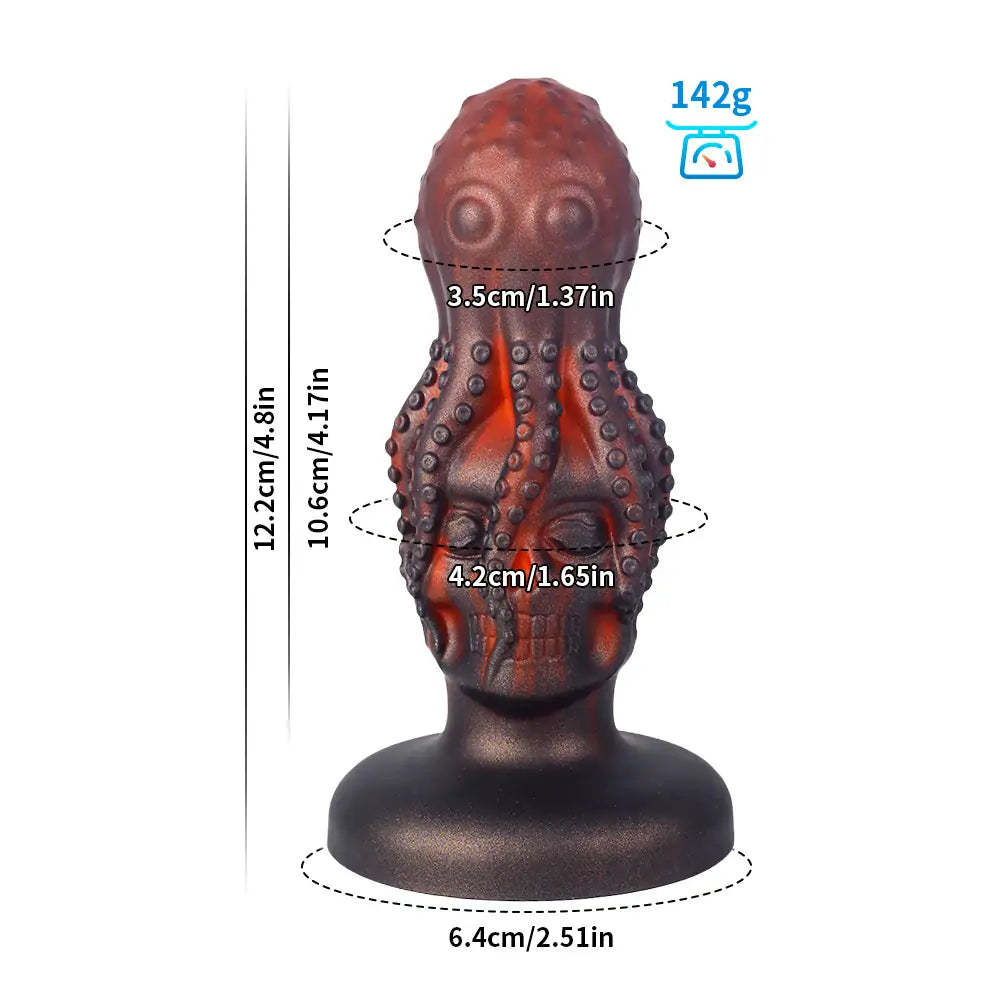 Octopus Skull Fantasy Butt Plug