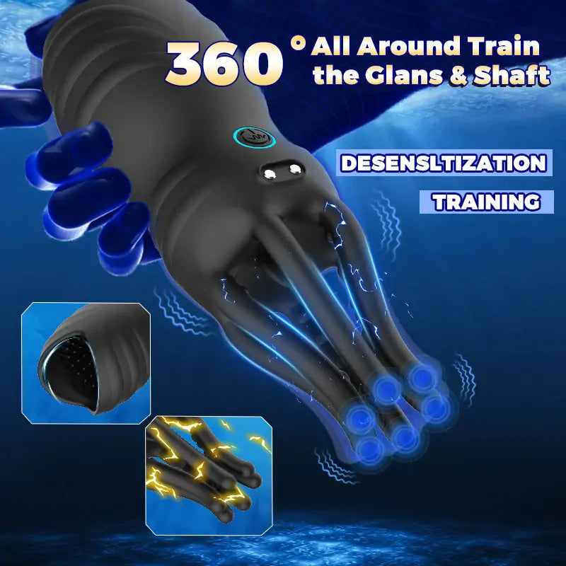 Octopus Vibrating Glans Trainer – Male Masturbators