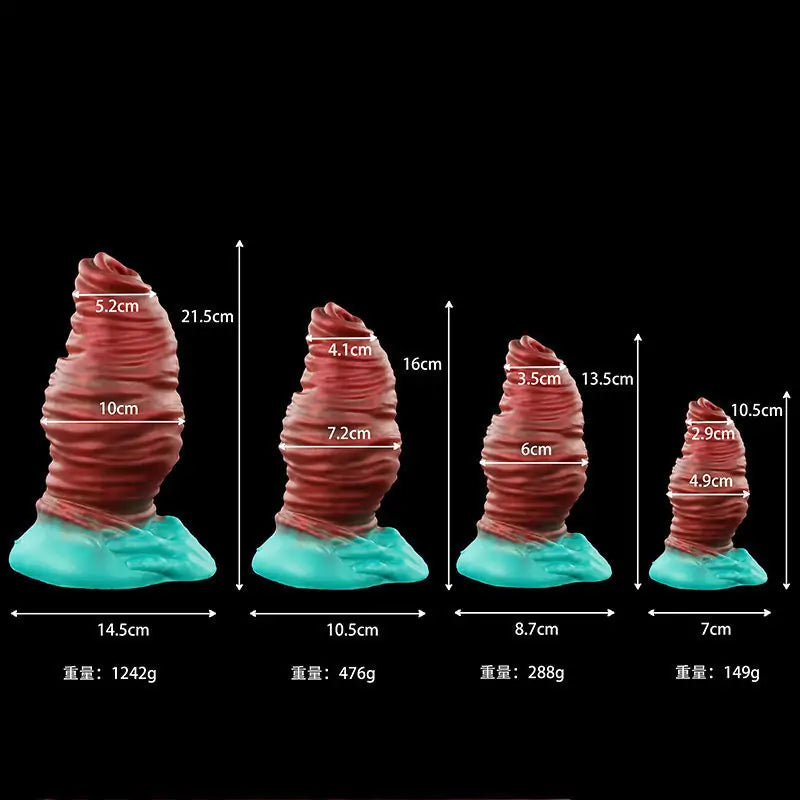 Olive Fantasy Silicone Stretch Plug