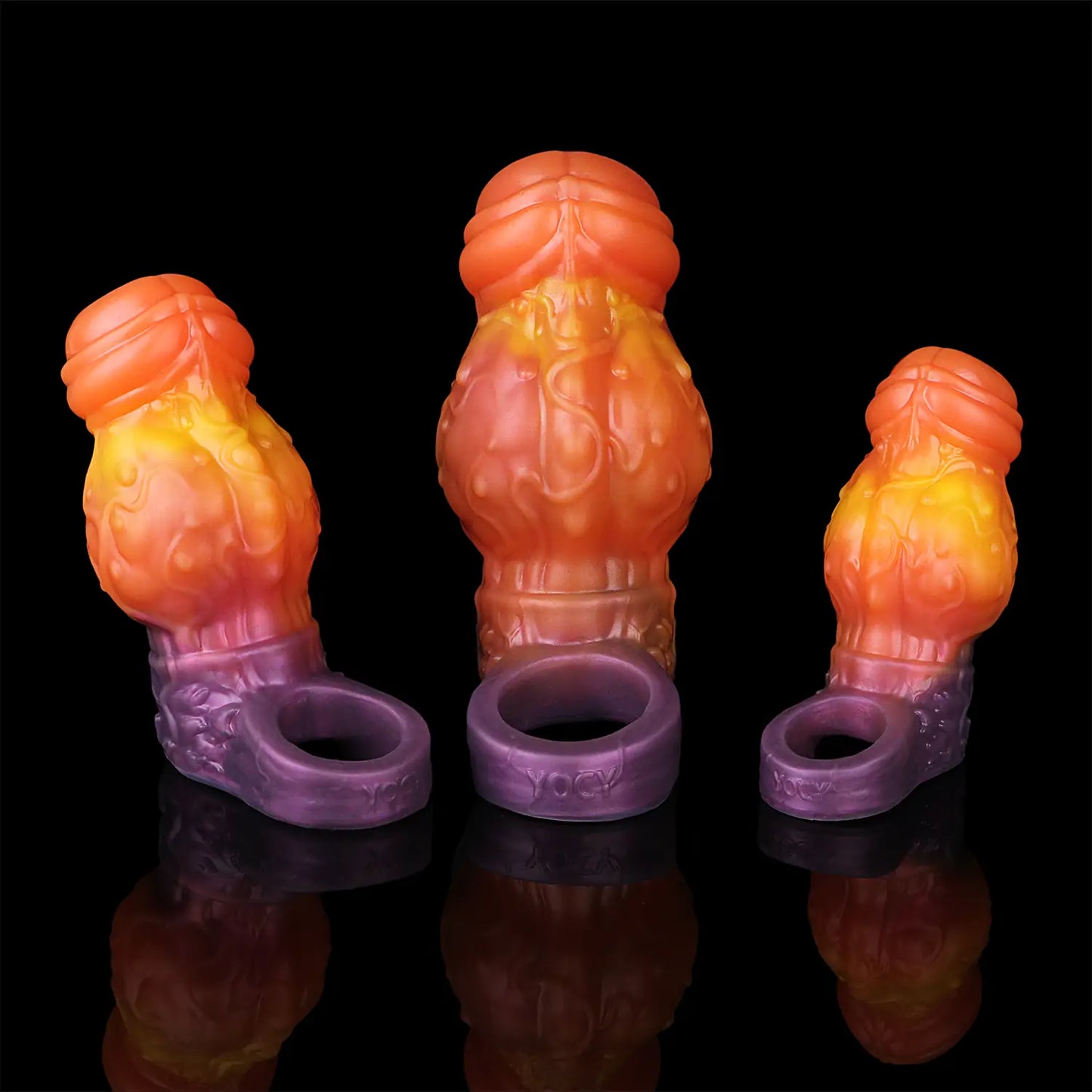 Open-End Dog Knot Penis Sleeve