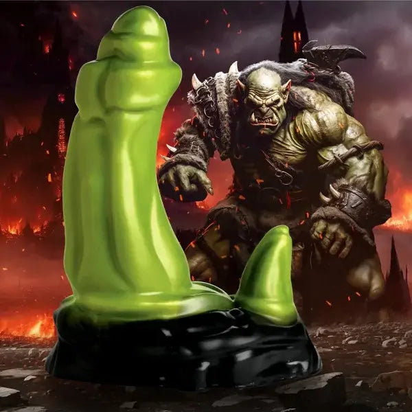 Orc Dildo Dual Horn Fantasy Toy