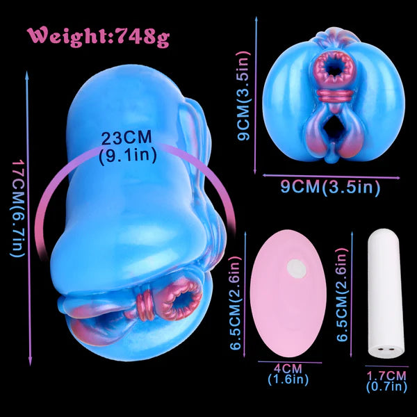 Pegasus Dual Vaginal Vibrating Pussy