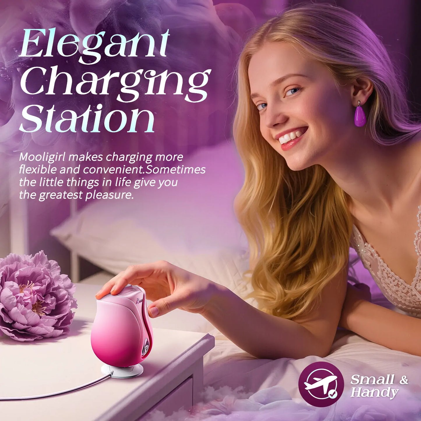 Peony Flower Sucking Toy with App