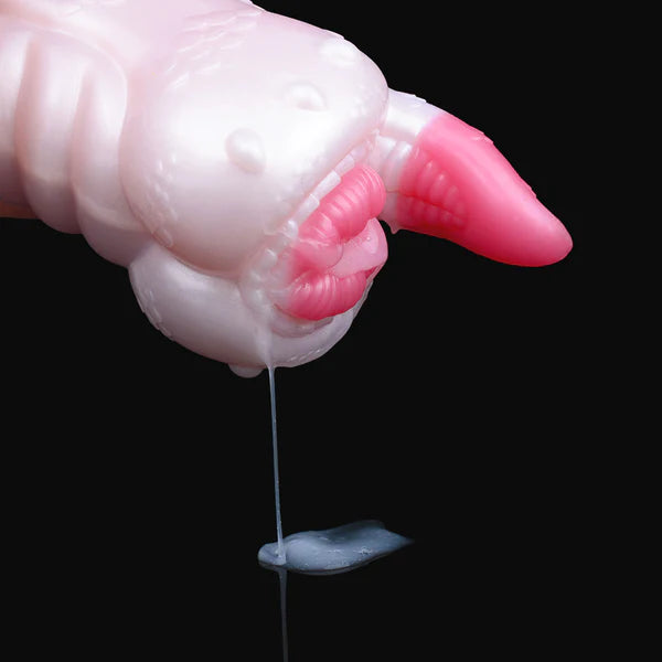 Pig Monster Silicone Tongue Penis Blowjob Toy