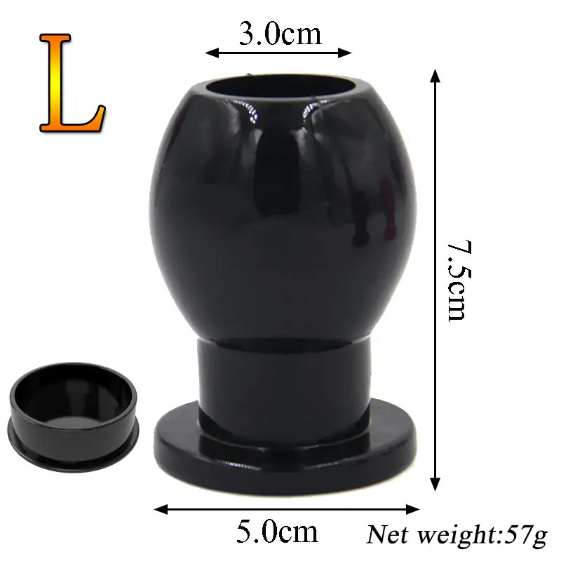 Pigholes Hollow Butt Plugs with Plugs