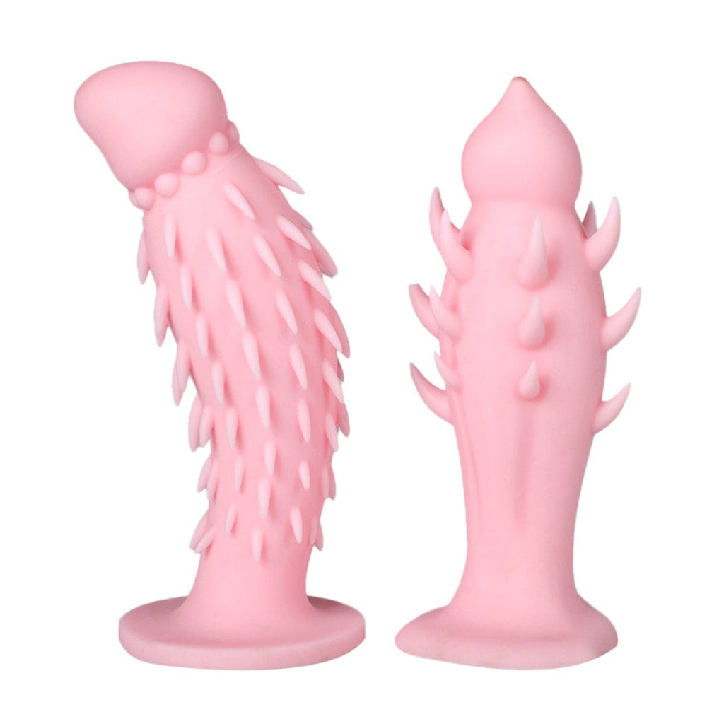 Cactus - Pink Dildo - Spiked Dildo - Female Sex Toys