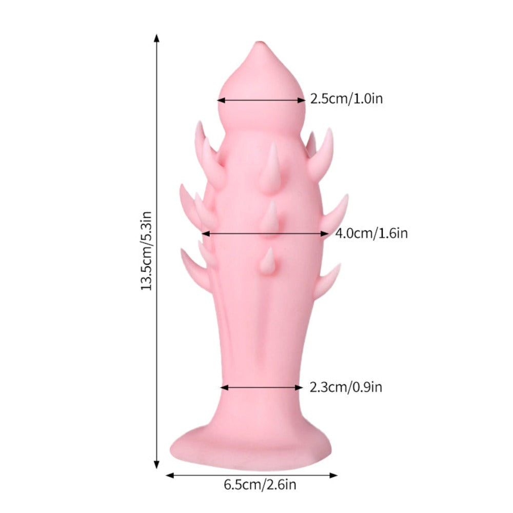 Cactus - Pink Dildo - Spiked Dildo - Female Sex Toys
