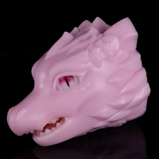 Pink Dragon Head Fantasy Stroker