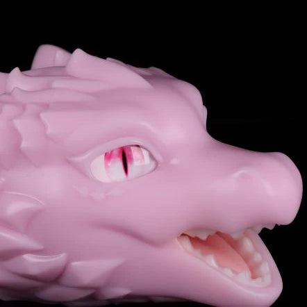 Pink Dragon Head Fantasy Stroker
