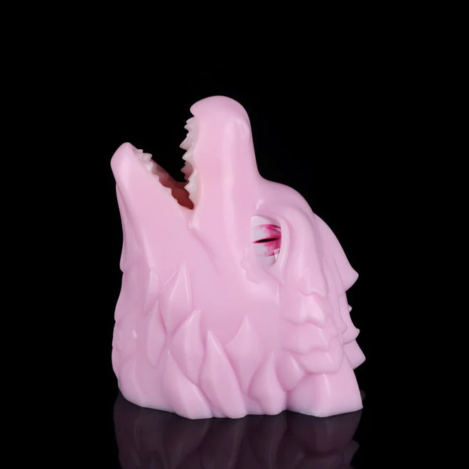 Pink Dragon Head Fantasy Stroker