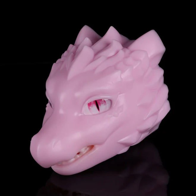 Pink Dragon Head Fantasy Stroker