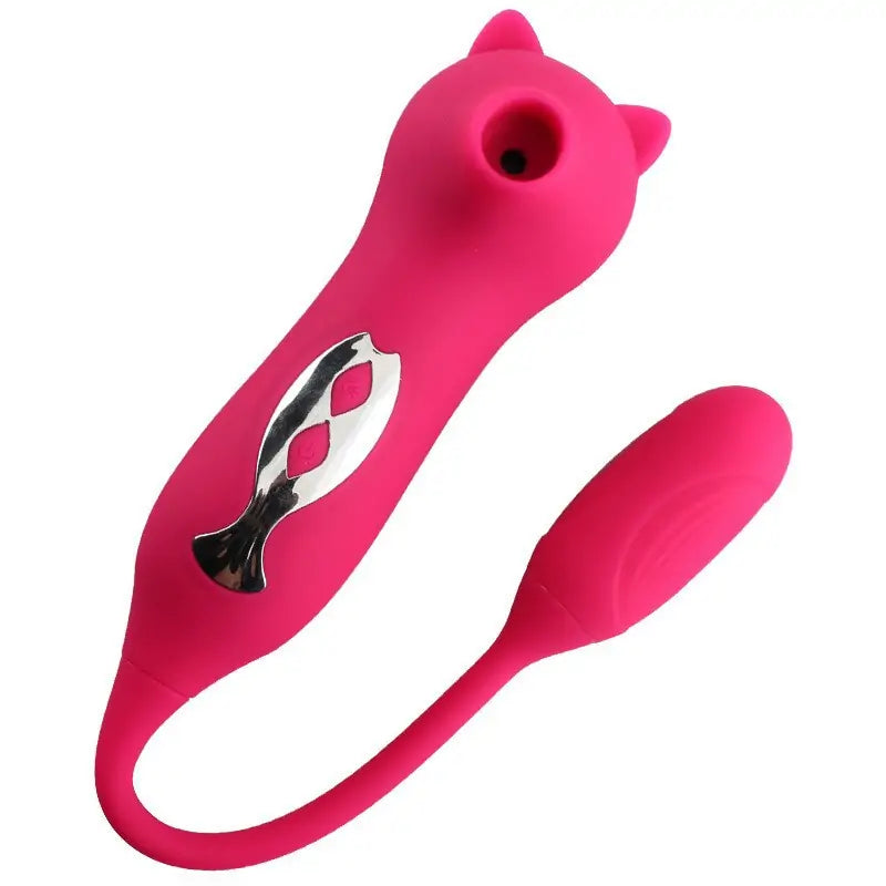 Pink Pussycat Bullet Vibrator – Suction and Vibration