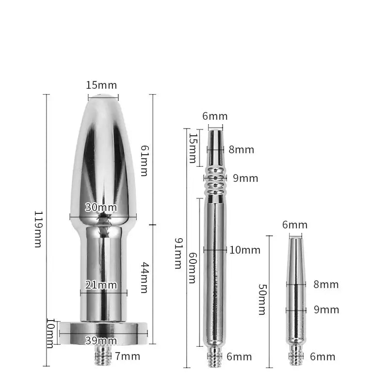 Piss to Ass Plug - Sounding Rods