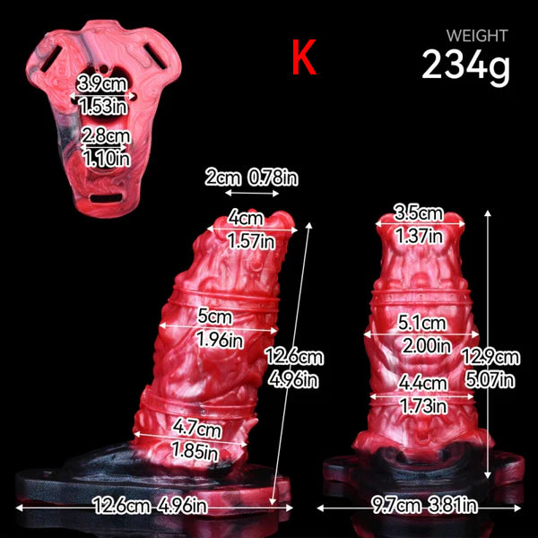 Felbound Sleeve Set – Monster Vibrating Cock Sleeve
