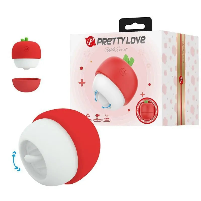 Pretty Love Apple Clitoral Licking Vibrator