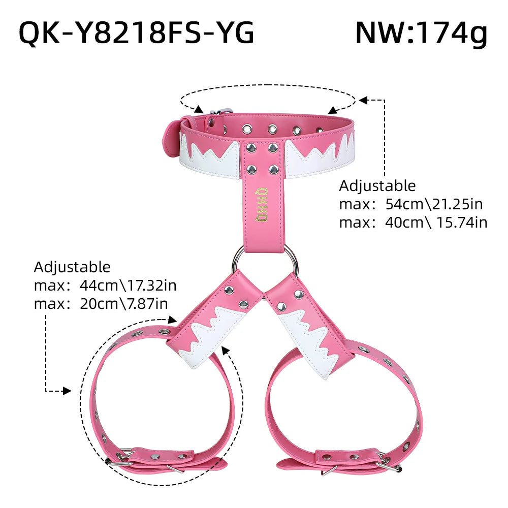 Psyche Goddess – Glow Rush Breast Bondage Harness