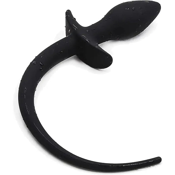 Puppy Tail Butt Plug Silicone Toy