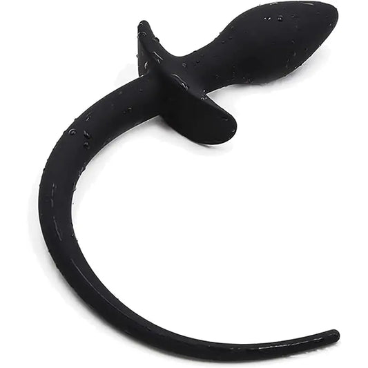 Puppy Tail Butt Plug Silicone Toy
