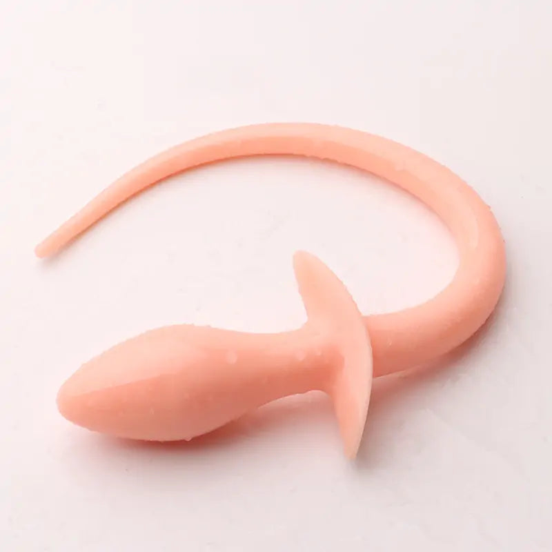 Puppy Tail Butt Plug Silicone Toy