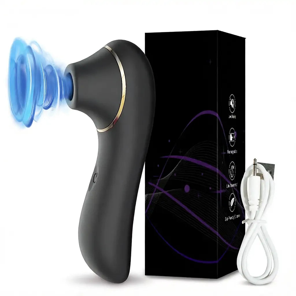 Quiet Clit Vibrator - Soft Suction Modes