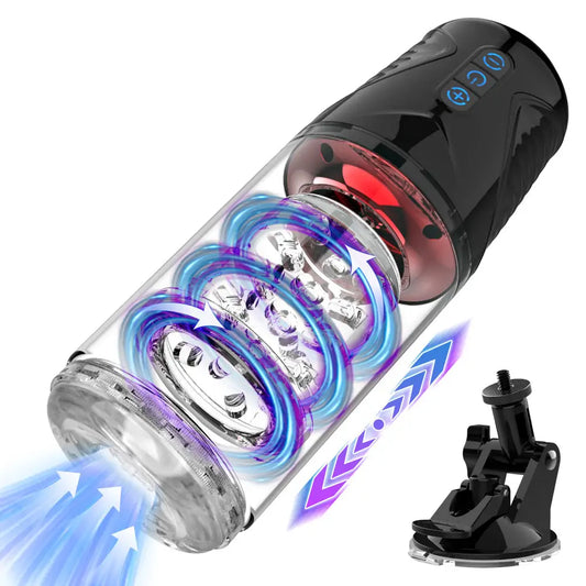 Quiet Hands Free Stroker Auto Masturbator