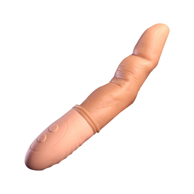Realistic Curved G-Spot Finger Vibrator