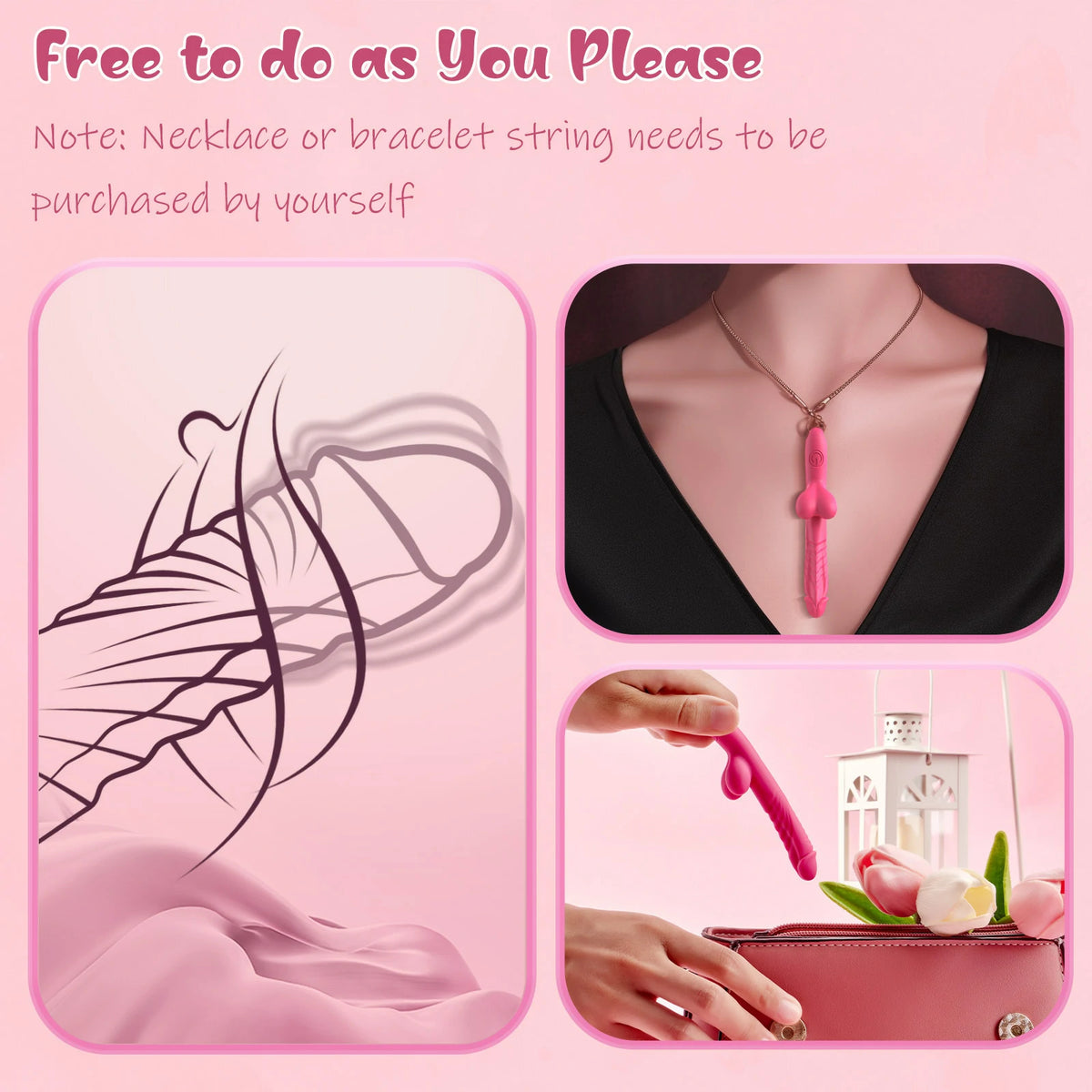 Realistic Dildo Vibrator – Textured Penis-Shaped Design