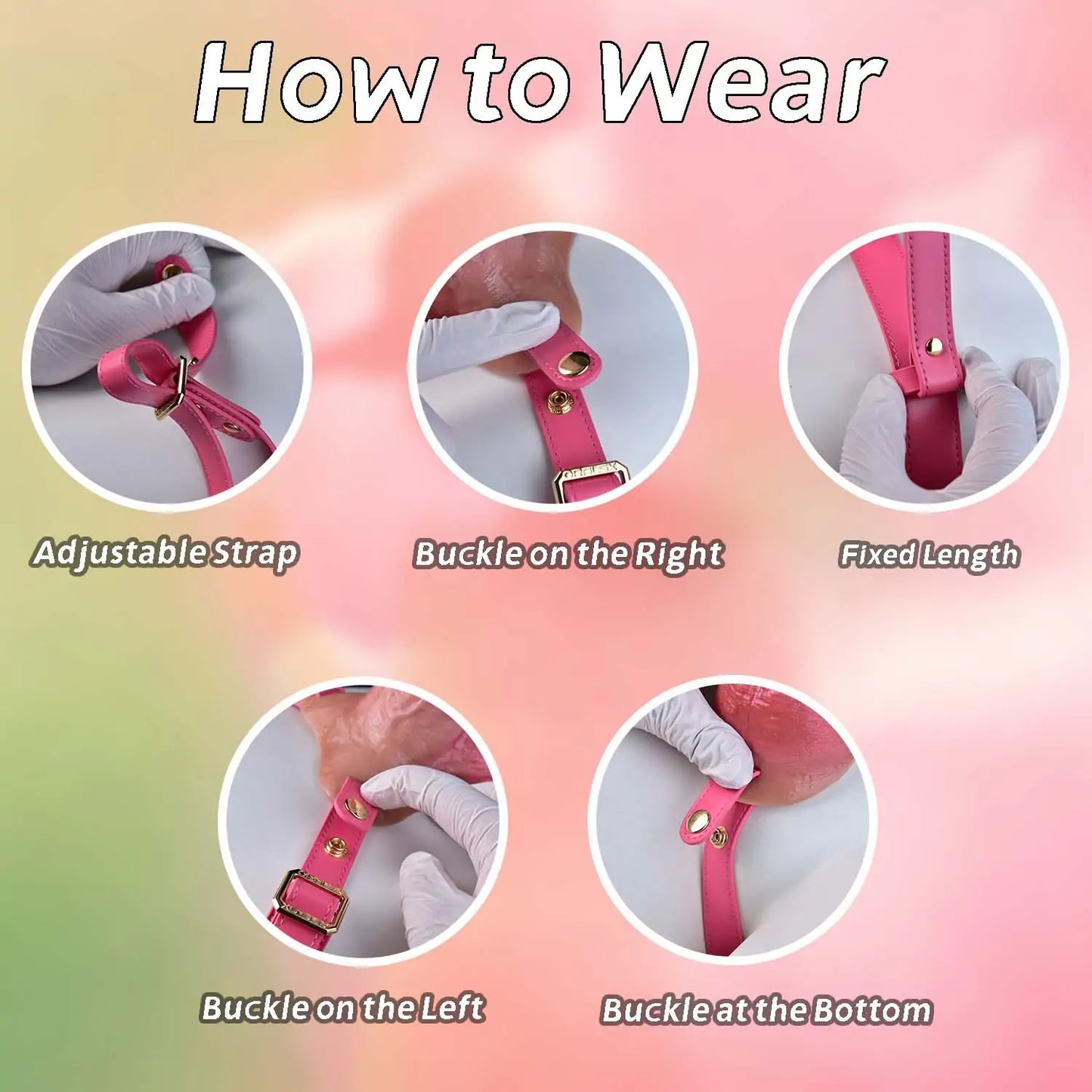 Realistic Double-Layer Silicone Strap-on Dildo