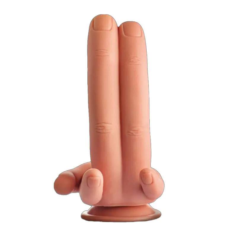 Realistic Double Finger Dildo 7.8 Inches