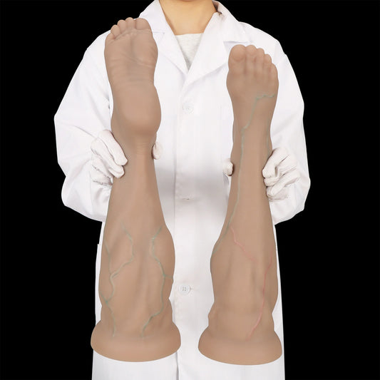 Realistic Foot Anal Dildo With Suction Cup