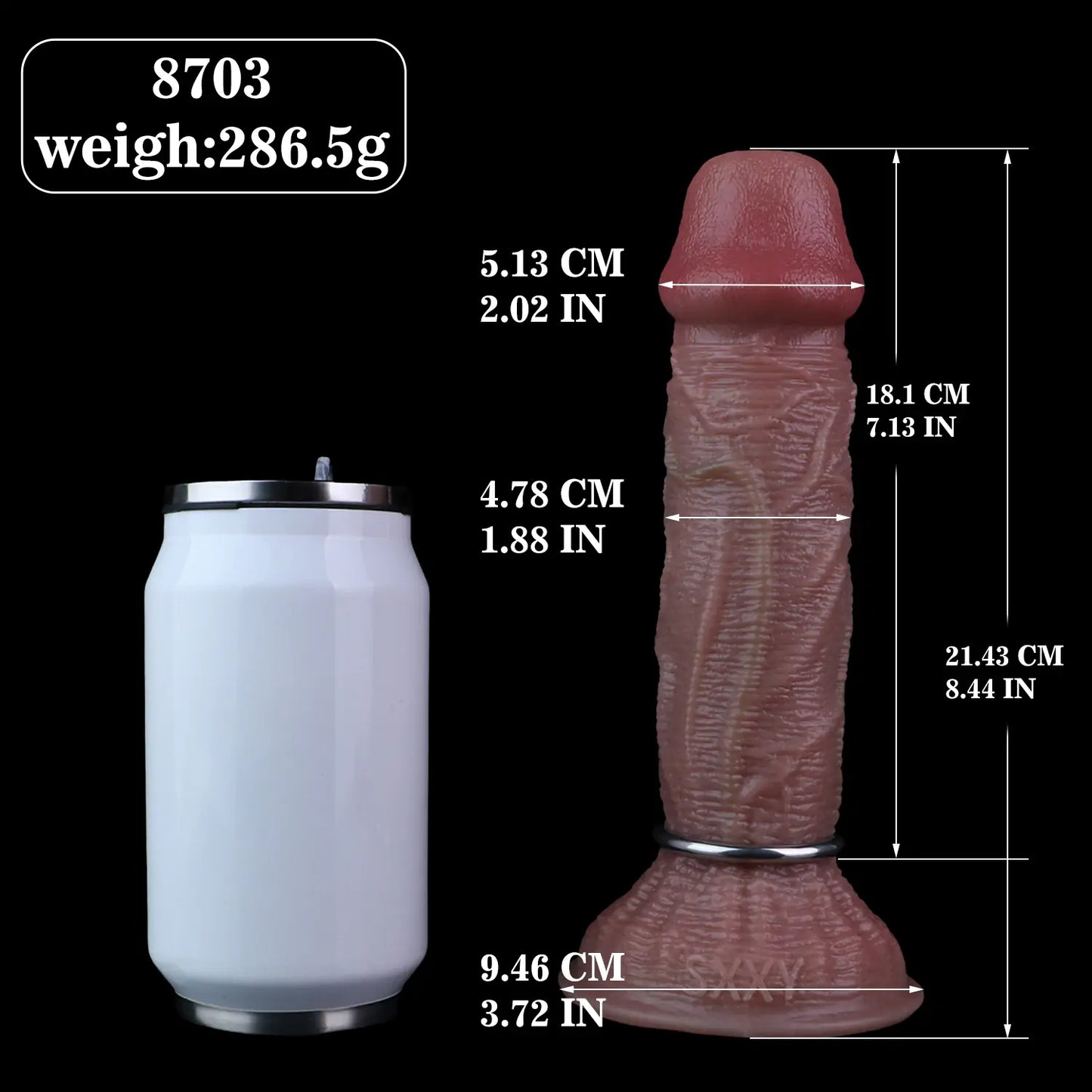 Realistic Ovipositor Dildo with Suction Cup