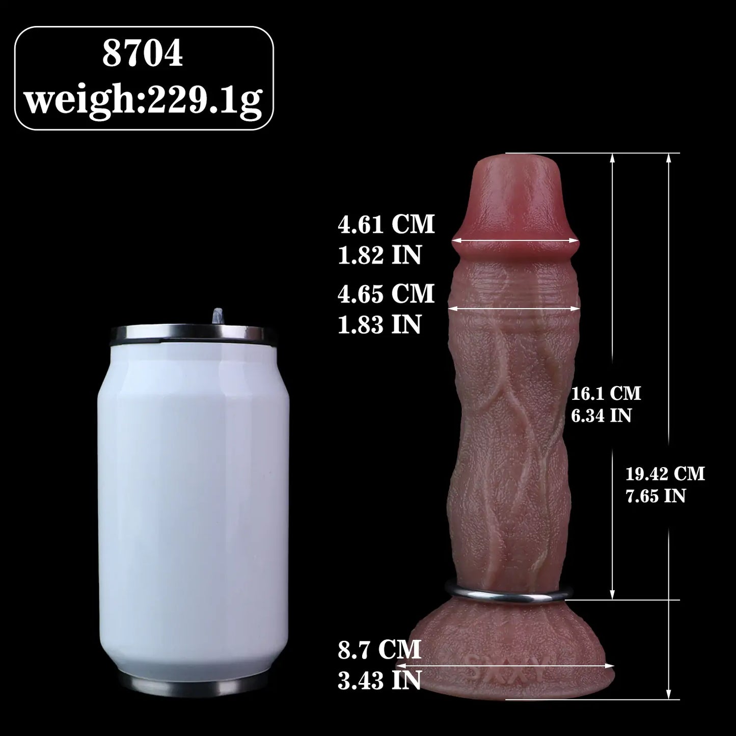 Realistic Ovipositor Dildo with Suction Cup
