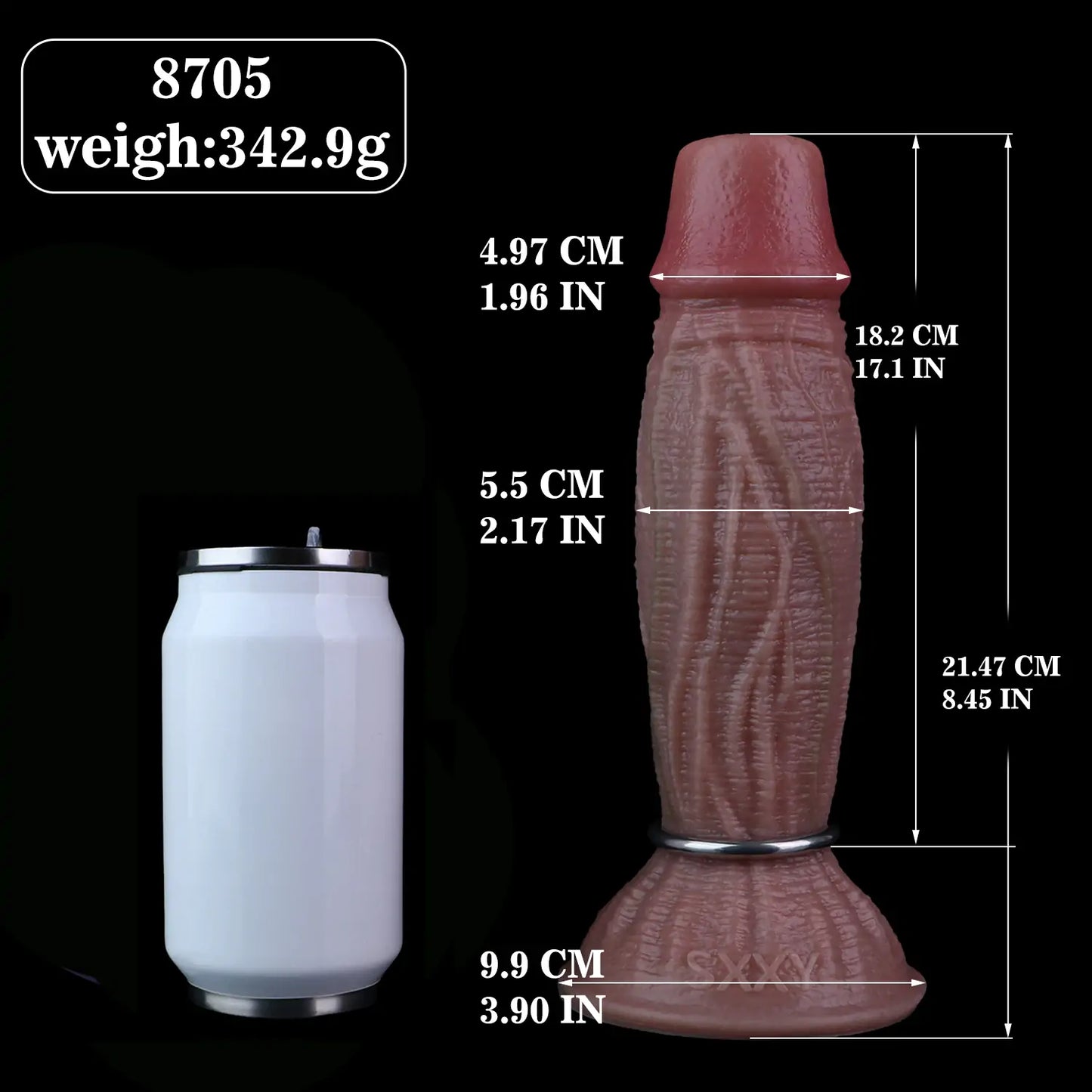 Realistic Ovipositor Dildo with Suction Cup